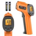 ThermoPro Plastic Battery Orange -50 To 550 DegC gun type digital infrared thermometer