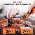 Plastic Battery thermopro tp420 2in1 digital infrared probe food thermometer