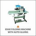 Flytech Stainless Steel Grey leather edge folding machine
