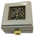 Square Wooden Ring Box