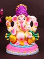 8 Inch Kshipra Eco-Friendly Ganesha Idol/Ganpati Murti.