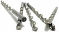 Polished Silver HSS Parallel Shank Twist Drills