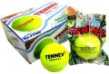 Round Green tennex cricket rubber ball