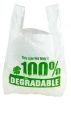 Printed Biodegradable Plastic Carry Bag