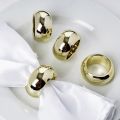 Round Golden metal designer napkin ring