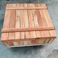 Wooden Square eucalyptus wood crate