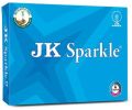 JK Sparkle 70 GSM A4 Size Copier Paper White 500 Sheets (Pack of 1 Ream)