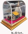 Glass Frame Decorative 3D Wooden Kedarnath Temple