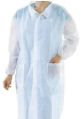 White Disposable Visitor Gown