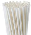 Plain Paper White Straw