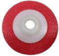 Round Red woven polishing wheel