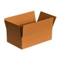 Corrugated Paper Rectangular 105 gsm brown plain corrugated box