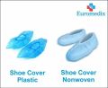 Non Woven Blue Plain Euromedix Healthcare Disposable Shoe Covers