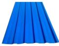 Steel Rectangular Blue Color Coated Roofing Sheet