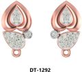 DT-1292 Ladies Rose Gold Earring