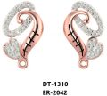 ER-2042 Ladies Rose Gold Earring