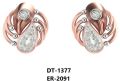 ER-2091 Ladies Rose Gold Earring
