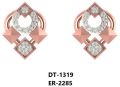ER-2285 Ladies Rose Gold Earring