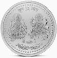 Non Polished 999 Silver Printed Coins lakshmi silver coin
