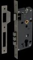 Anodised Black 45mm Double Door Mortise Lock