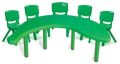 Plastic Banana Shape Green banana chair table
