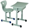 Polished Rectangular Plain grey plastic learner desk