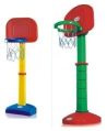 Plasitc Red / Yellow plastic adjustable basketball pole