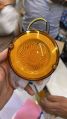 Mild Steel Polished Round Yellow New Electric 24V drl tail light