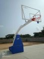 NGS Mild Steel Polished New White & Blue ms basketball pole
