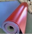 Anti Skid Blue Red & Green Plain volleyball court flooring