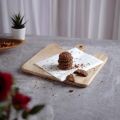 Brown mango wood chopping board