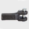 Mild Steel Black safety chain retainer