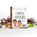 Just O2 Coffee Facial Kit With Peel Off Rubber Mask