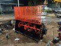 Hi Tech Mild Steel Red & Black concrete mixture bucket