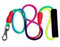 Multicolour Plain KLC Global nylon dog lead collar set