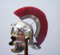 #h15 Roman Helmet with Red Crest