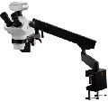 Stereo Zoom Articulated Arm Microscope