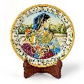 Rajasthani Princess Gold Meenakari Marble Painting