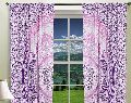 RAJASTHAN FASHIONS Cotton pink ombre print indian mandala home decorative window curtain