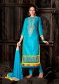 Ladies Embroidered Unstitched Suits