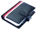 Black Pune Bags leather diary cover