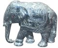 Metal Elephant Statue