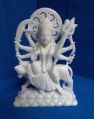 Indian God Idols, Ganesha Soapstone Statue, Shiv Pariwar Statue, White Durga Mata Statue, Vishnu Laxmi Statue and Hanuman