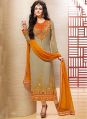 Semi Stitched Georgette Suits