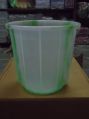 Green & White Plastic Buckets