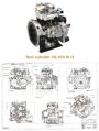 Model No. : 2G 870 W II Water Cooled Engine