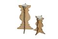 Wooden Folding Tea Light Holders