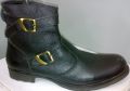 Pure Leather Black Boot for Men