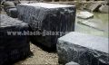 black galaxy granite blocks