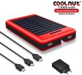 coolnut 13000mah solar panel portable charger